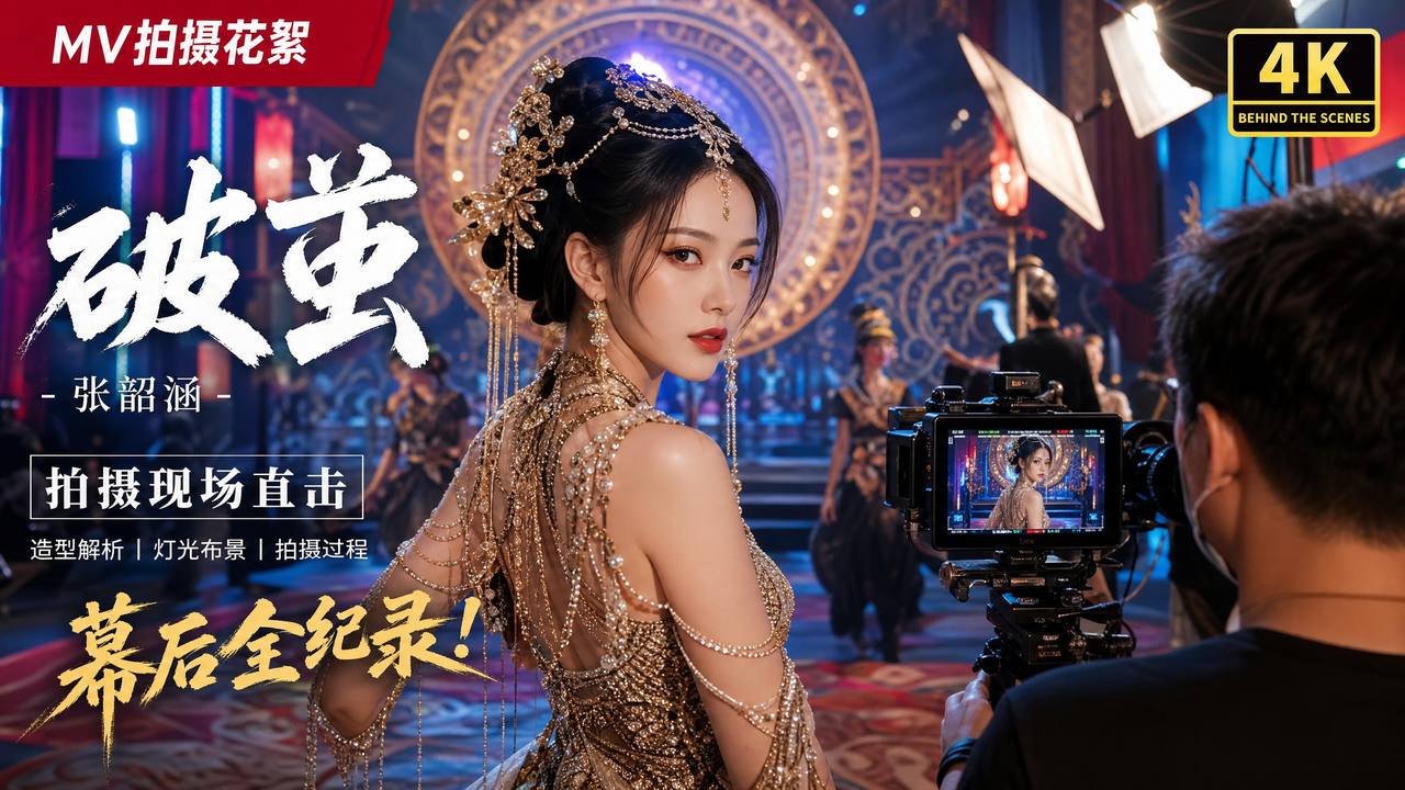 精神小妹MV拍摄花絮传媒